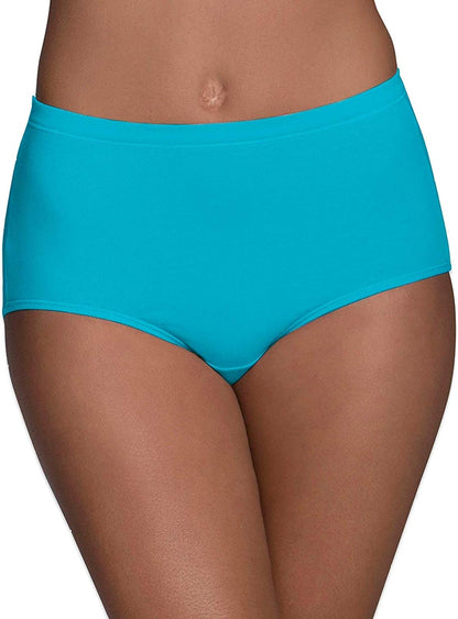 Women'S High Cut Briefs Fit for Me plus Size Underwear