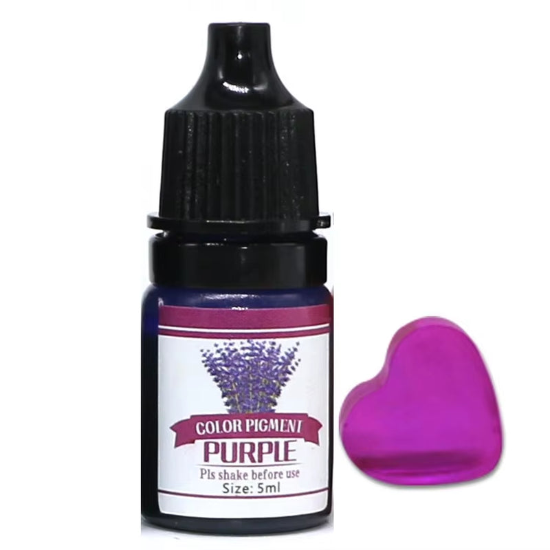 Epoxy Pigment 24 Colors 5Ml Epoxy Resin Dye Liquid Epoxy Resin Colorant for Resin Art Paint Jewellery Crafts Coloring