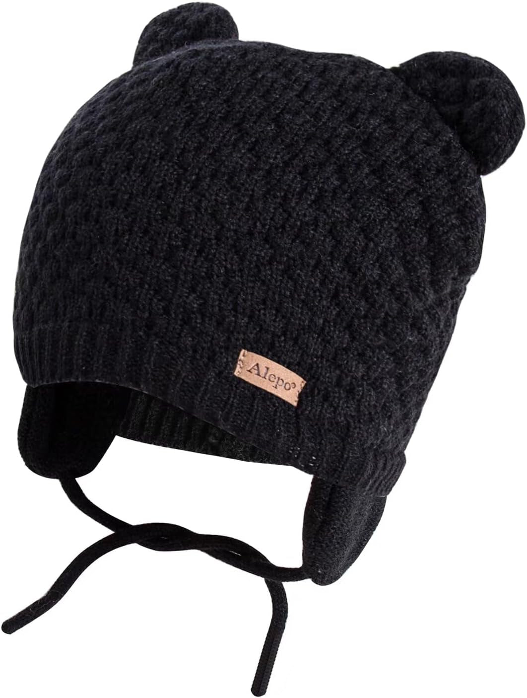 Winter Beanie Hat for Baby Kids Toddler Infant Newborn, Earflap Cute Warm Fleece Lind Knit Cap for Boys Girls