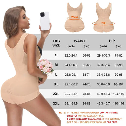 Body Shaper for Women Bodysuit Shapewear Tummy Control Cincher Breathable Open Bust Corset Slimming Body Shape Waist Trainer