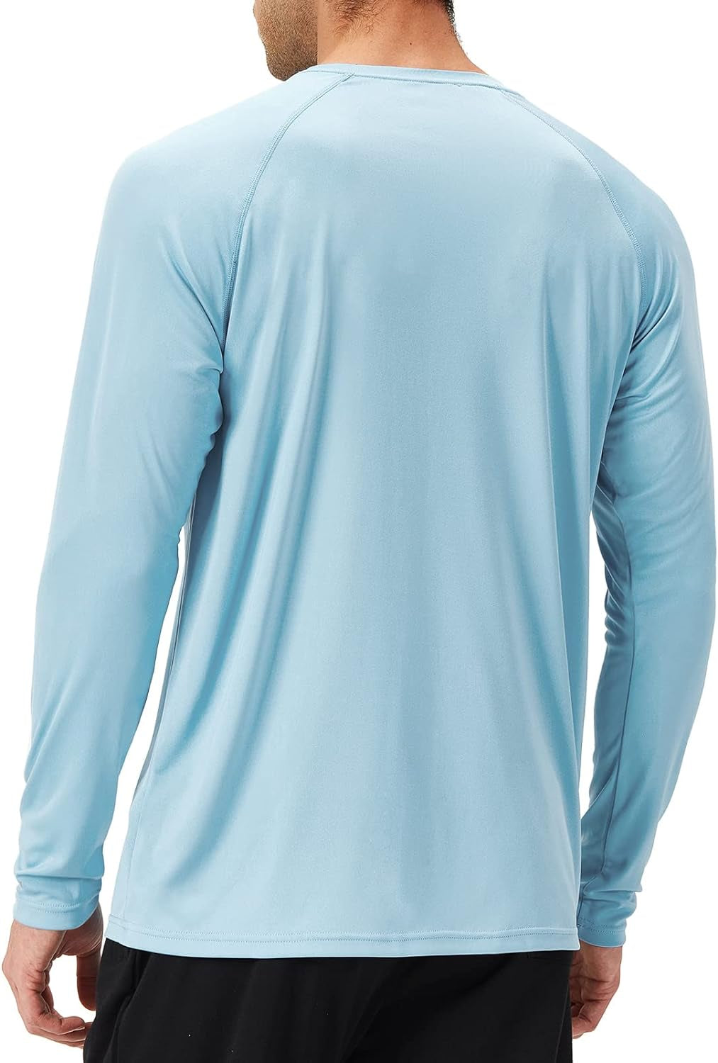 Men'S Rash Guard Shirts UPF 50+ Sun Protection Long Sleeve Shirts Quick Dry Lightweight