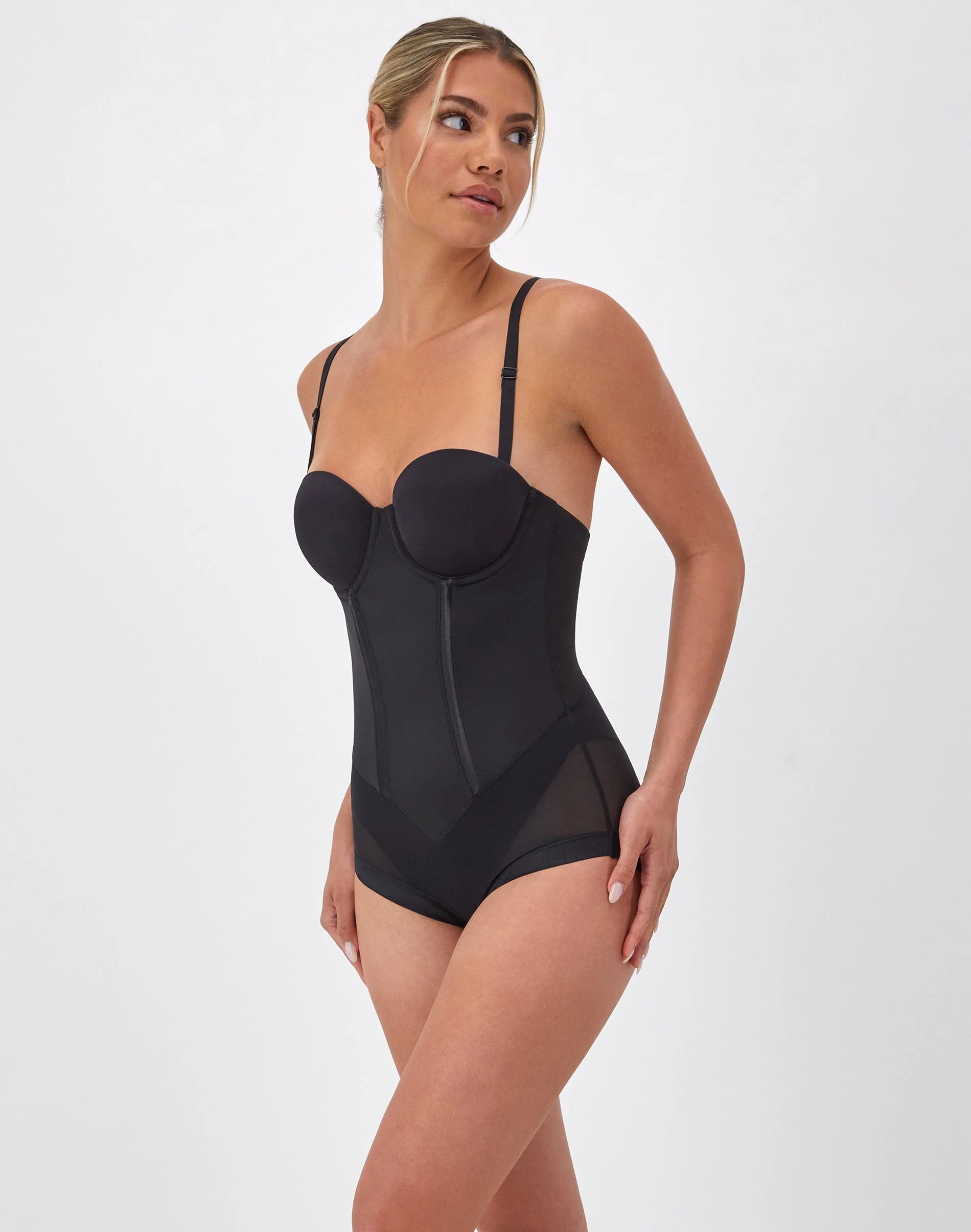 Easy up Firm Control Bodybriefer Strapless Shapewear Convertible 1256