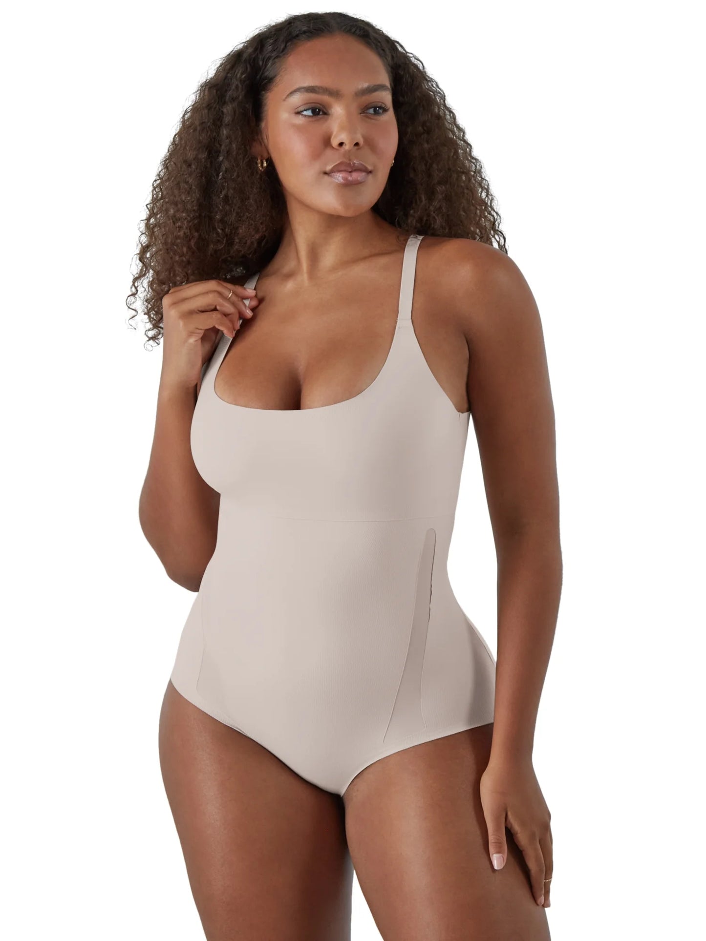 Women’S Shapewear Modern Sculpts Extra Firm Shaping Bodysuit FLS108 Sizes S-3XL